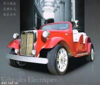 豪华款红色6座电动老爷车