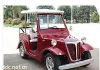 广东太阳能枣红色4座电动老爷车